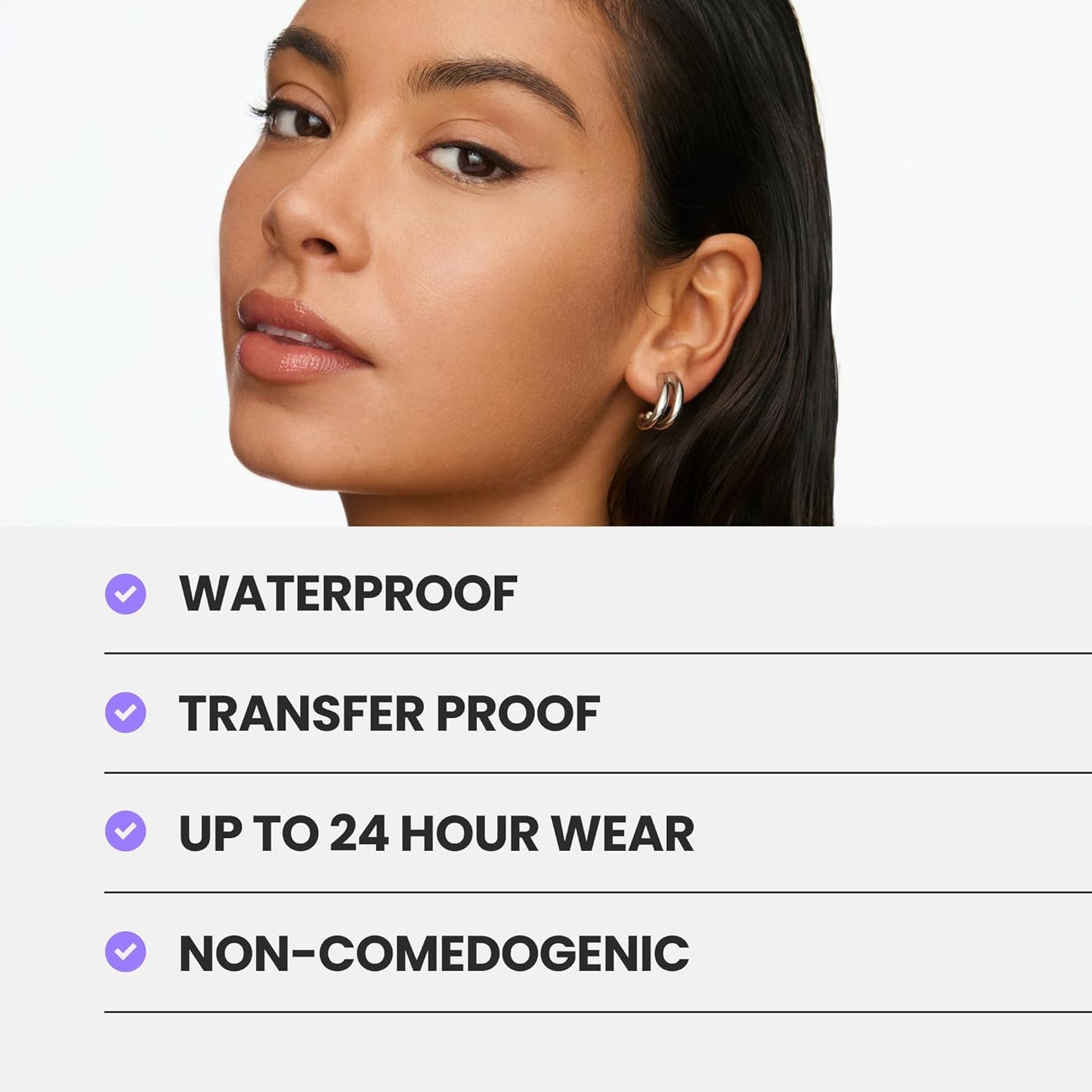 Wonderskin Hyper-Bond Serum Foundation – Waterproof, Transfer-Proof, 24HR Longwear Face Makeup with Niacinamide & Hyaluronic Acid – Lightweight, Natural Finish, Vegan & Cruelty-Free (Allure)