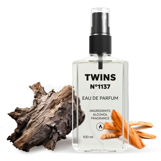 TWINS Impression of Mol. 04 | Unisex Perfume for Women and Men Eau de Parfum | No.1137 | 3.4 Fl Oz / 100 ml