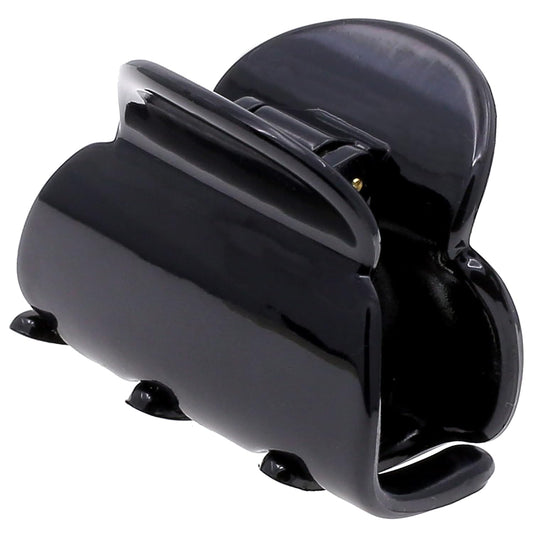 Camila Paris CP3291 French Hair Clip for Women, Small Black Girls Hair Claw Clips Fashion Durable Hair Accessories for Women, Luxury Ladies Strong Hold No Slip Grip Clamp, Made in France