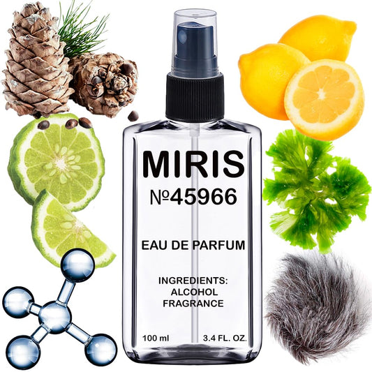 MIRIS No. 45966, Inspired by Megamare, Long-Lasting Unisex Eau de Parfum for Women & Men, Spray 3.4 Fl Oz / 100 ml