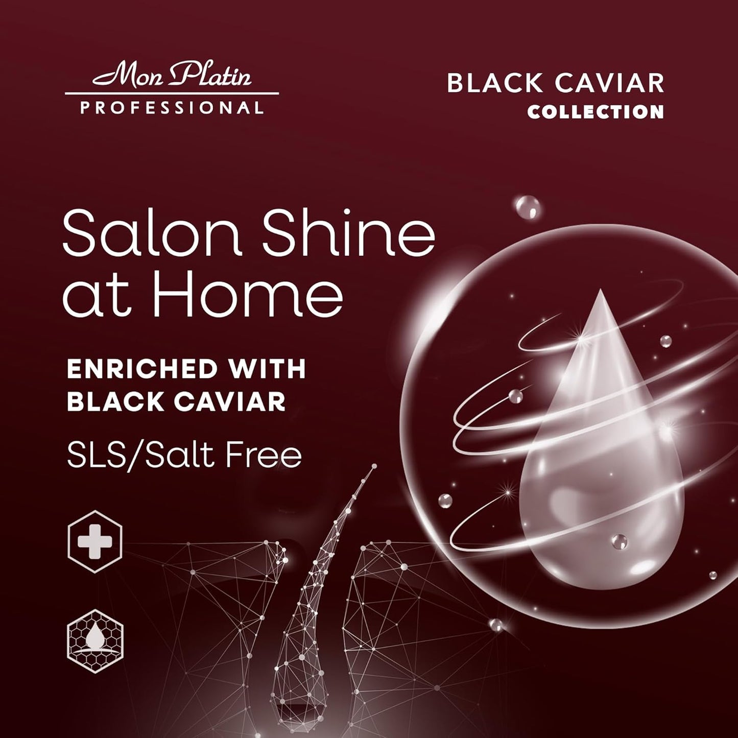 Mon Platin Caviar Based Shampoo For Curly Hair
