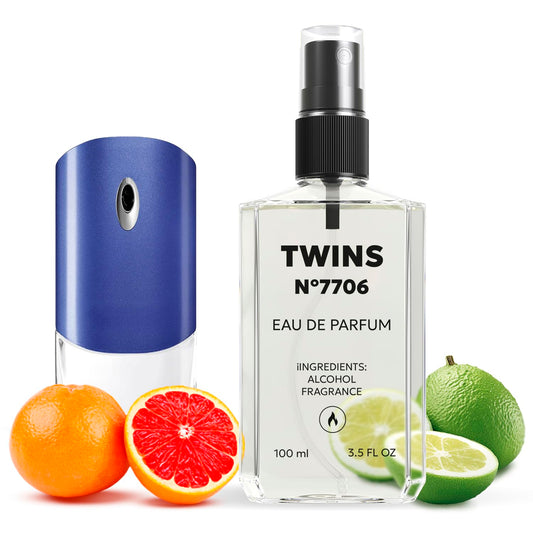 TWINS Impression of Blue Label | Perfume for Men Eau de Parfum | No.7706 | 3.4 Fl Oz / 100 ml