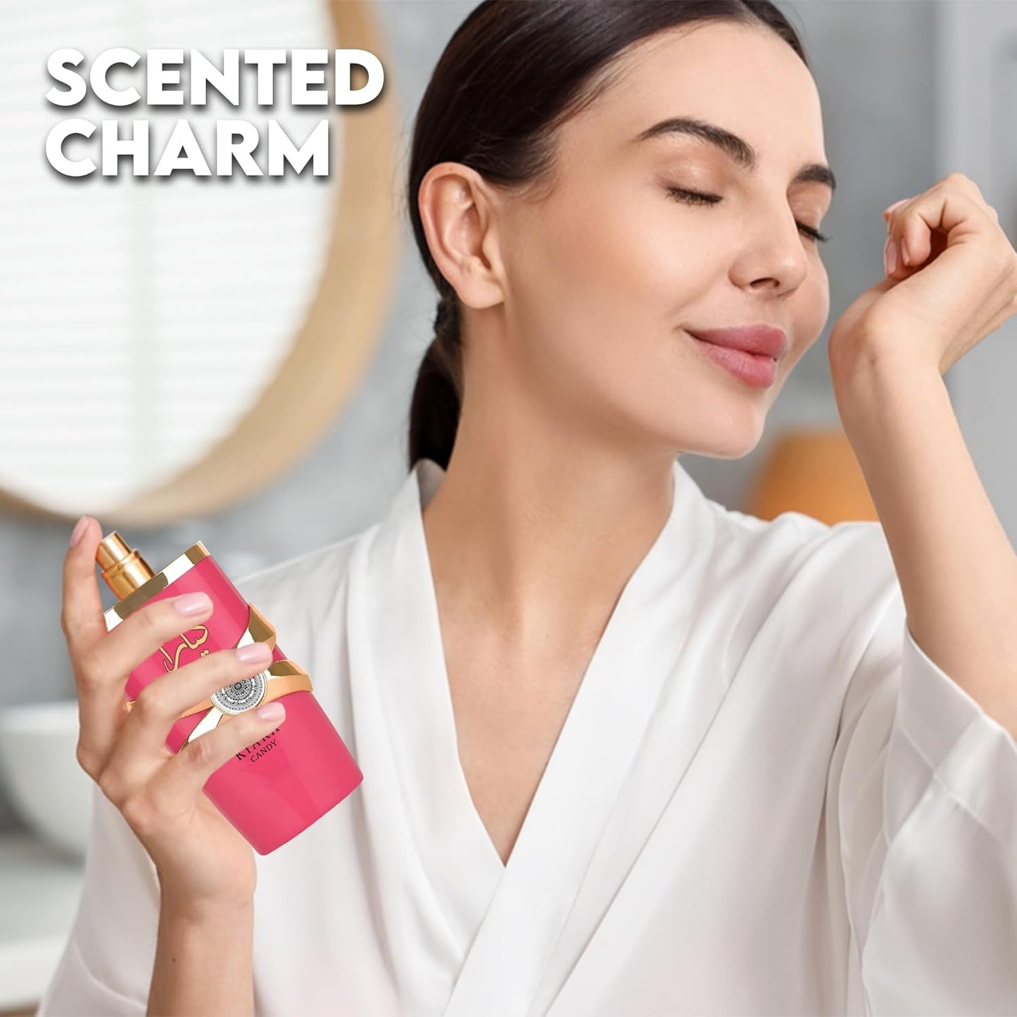 KA Candy Perfume for Women Citrus, Musk, Fruity, Vanilla, Amber Wood Scent Eau de Parfum Spray, 3.4 Ounce / 100 ml