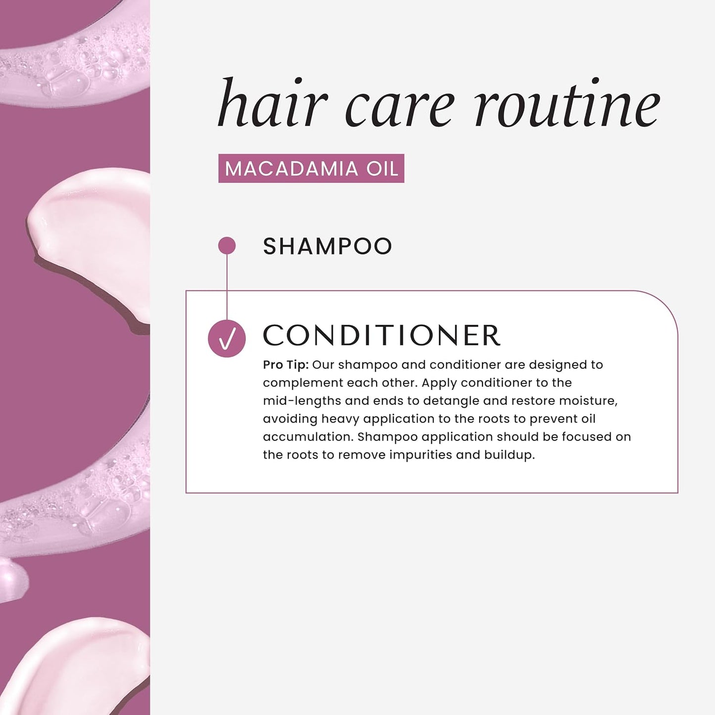 HASK Macadamia Oil Moisturizing Shampoo + Conditioner Set | For All Hair Types, Sulfate-Free, Paraben-Free, Gluten-Free, Cruelty-Free, Color Safe | 12oz each