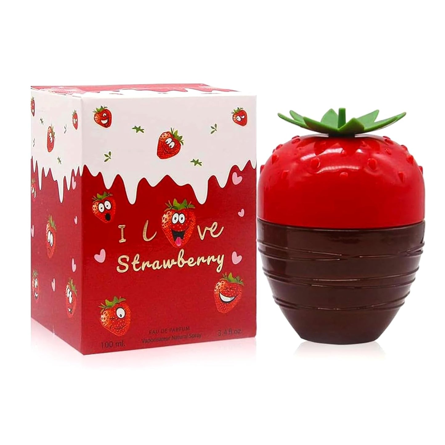 Strawberry Perfume for Women,Captivating Scent for Confident Elegance Women's Fragrance,3.4 Fluid Ounce Eau de Parfum Daily Used