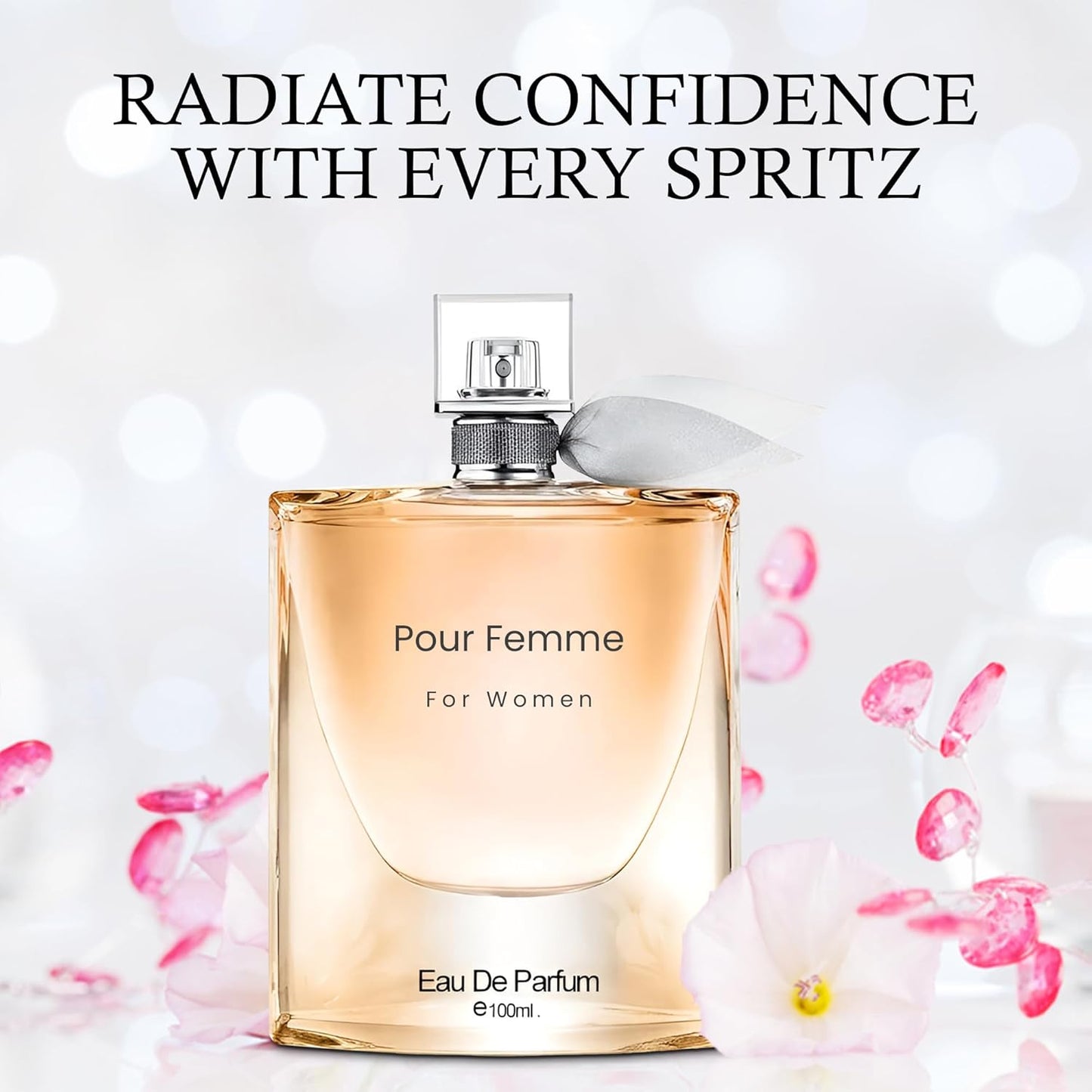 Women's Perfume La Vida Bella& Fantastic Combo Set Eau De Parfum Long Lasting Fragrance 3.4 Fl Oz Spray Each for Daily Used