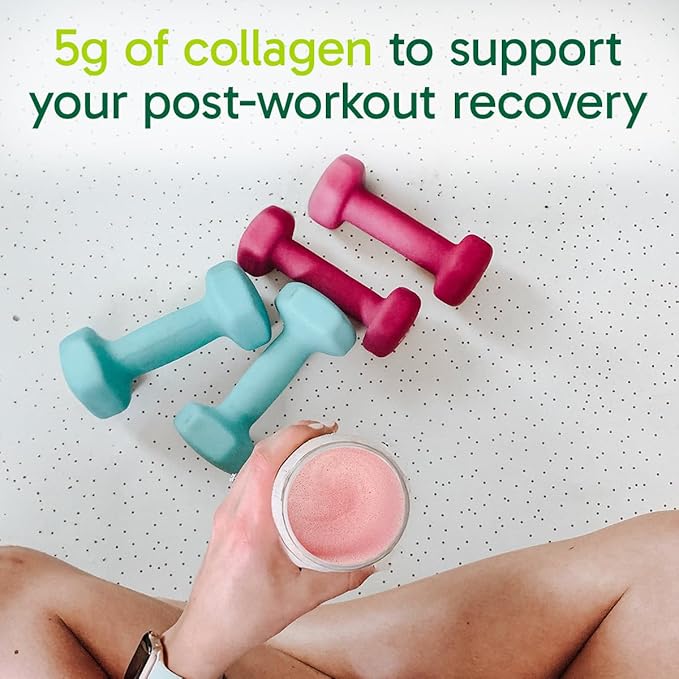 Organikа Electrolytes with Enhanced Collagen Powder for Women & Men - 360g - Zesty Lemon Berry-Flavored Effervescent Electrolyte & Collagen Drink Mix - Deep Hydration, Mobility, Skin, Hair, & Nails