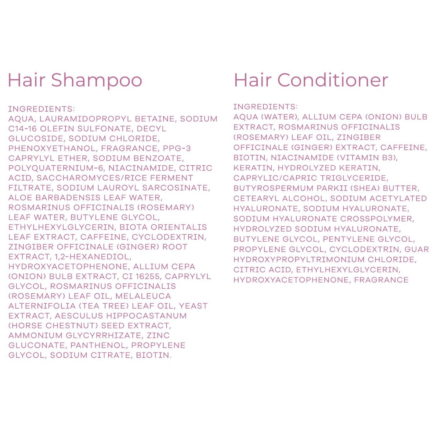 ProBliva Onion Shampoo and Conditioner Set: Rosemary and Biotin Infused for Thinning Hair and Hair Loss – Strengthens, Nourishes & Promotes Thicker, Healthier Hair for Women and Men