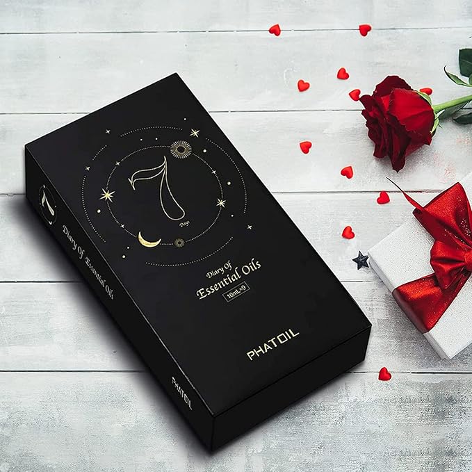 9PCS Essential Oils Gift Set, 10ml/0.33fl.oz Scented Oils for Soap, Candle Making, Premium Quality Essential Oils for Diffuser, Humidifier, Massage