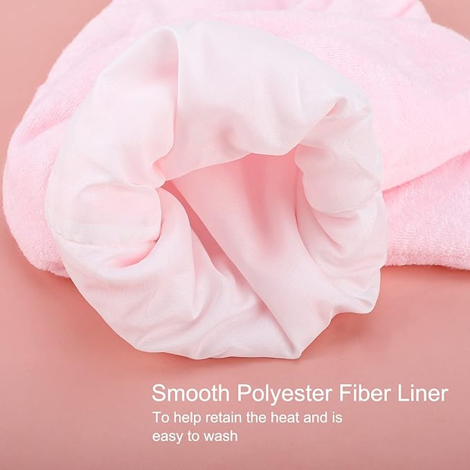 Paraffin Wax Mitts and Booties, Segbeauty Snug Elastic Opening Insulated Thick Terry Cloth Mittens for Hand and Foot, Gloves and Booties for Paraffin Warmers SPA Heated thera-py