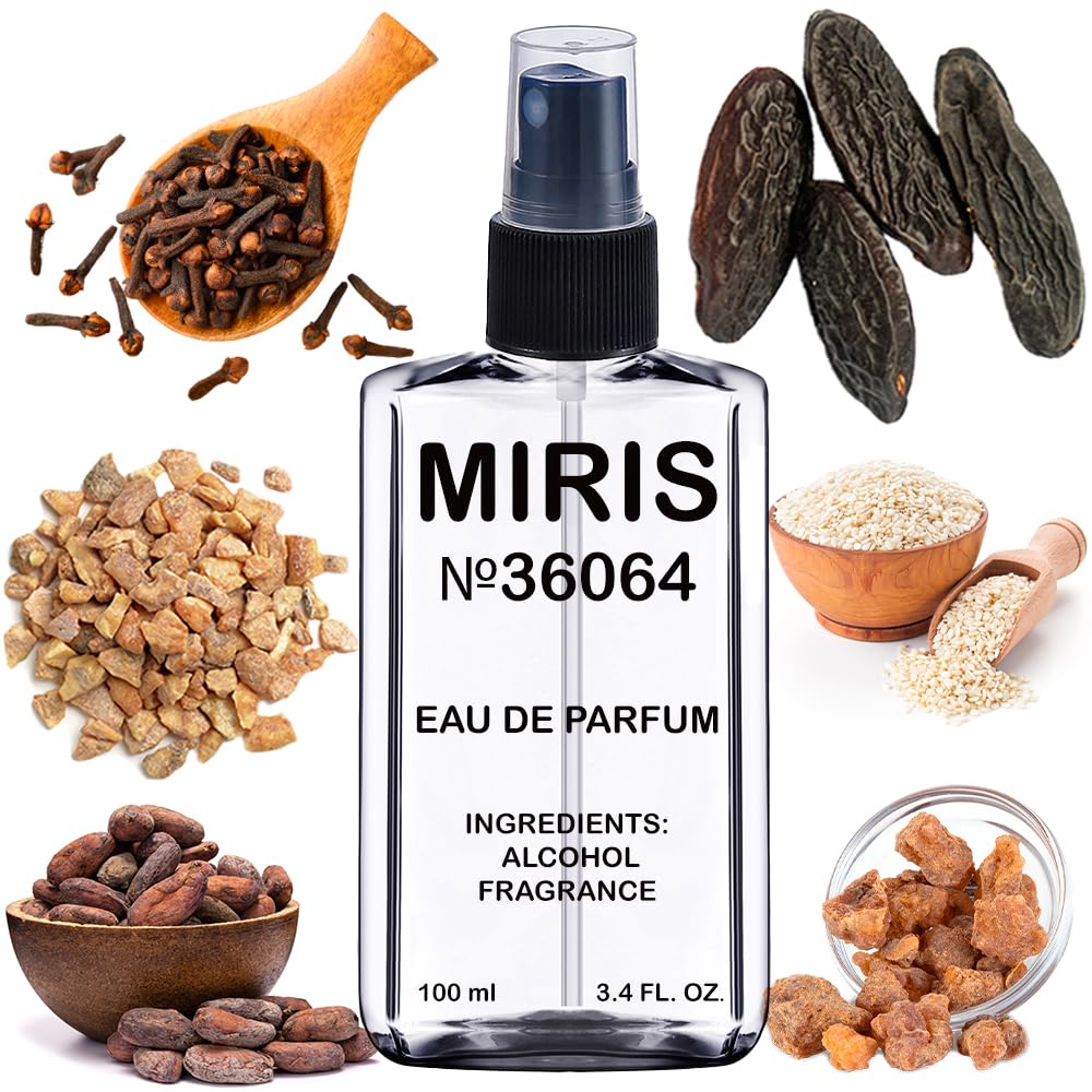 MIRIS No. 36064, Inspired by Night Call, Long-Lasting Unisex Eau de Parfum for Women & Men, Spray 3.4 Fl Oz / 100 ml