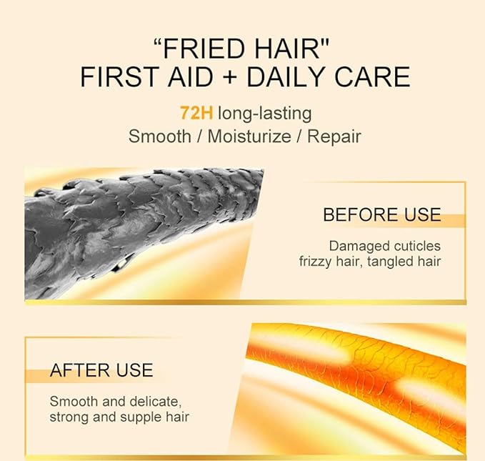 Argan Oil Hair Mask - for damaged hair and growth, moisturizes and repairs dry and damaged hair - Enriched with macadamia, jojoba and almond oil Deep conditioning mask - set All hair types - 12.fl.oz