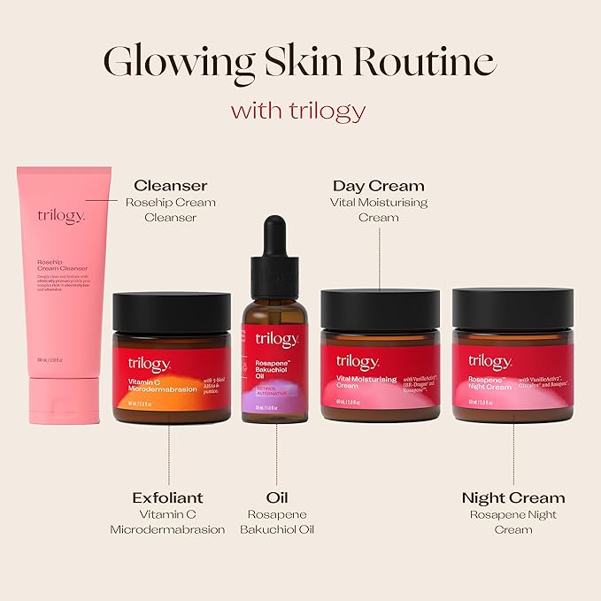 Trilogy Rosapene Bakuchiol Oil, Anti-Aging Natural Active Blend, 1.0 fl oz