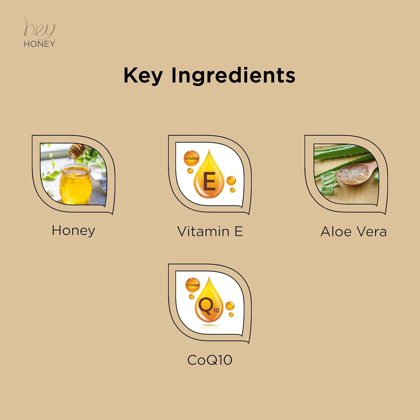 Hey Honey Skincare Good Night Moisturizer For Face Royal Honey Facial Replenisher with Coenzyme Q10 | A Lavish Night Time Repair Designed To Improve Moisture Retention | 1 Oz