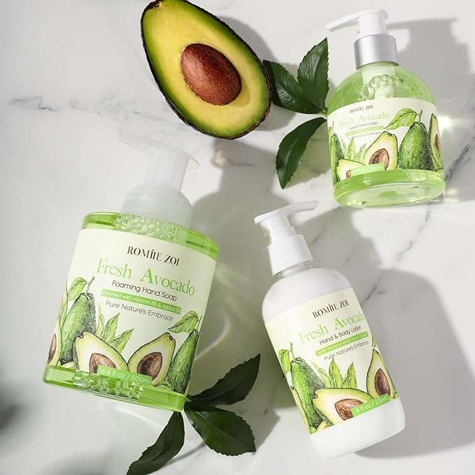 Daily Hand & Body Lotion with Moisturizing Shea Butter for All Skin Type- Fresh Avocado - 236 ML / 8 FL OZ