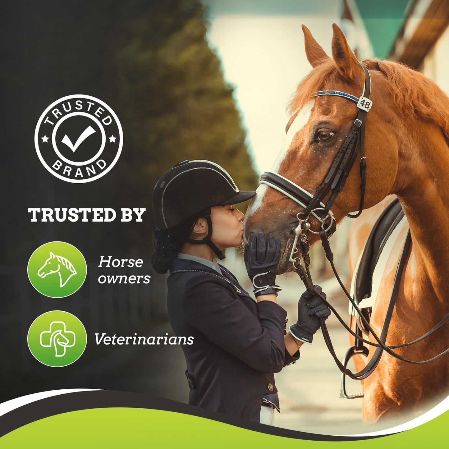 SynNutra Equine SynChill 100% Natural & Nutritional Supplement, Lab Proven Results, Designed for Focus & Performance, Approved by Olympians and Veterinarians, Daily Pellets -120 Servings, Made in USA