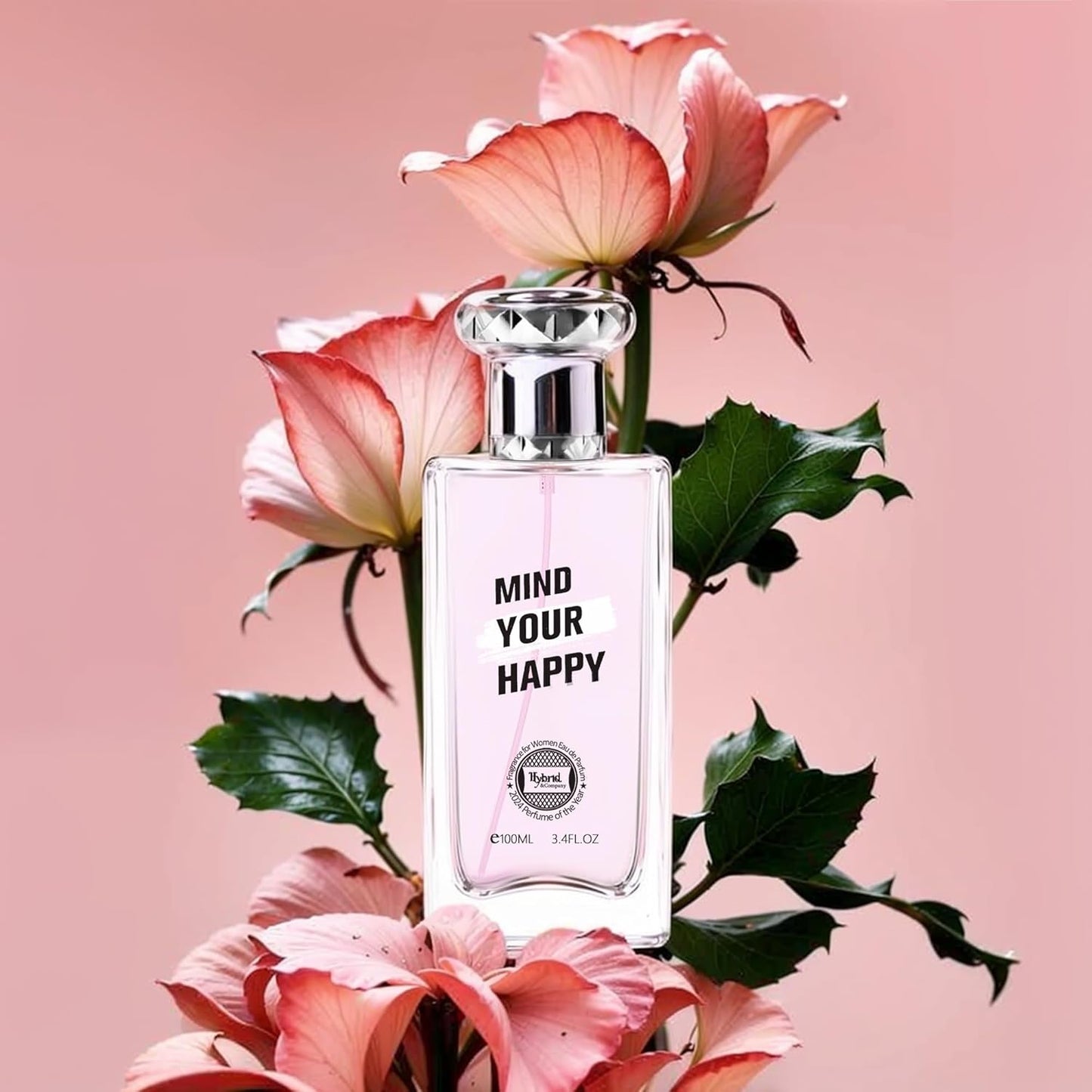 Hybrid & Company Women Mind Your Happy Forever Pour Femme Eau De Toilette Vaporisateur Natural Spray 3.4 Fl Oz