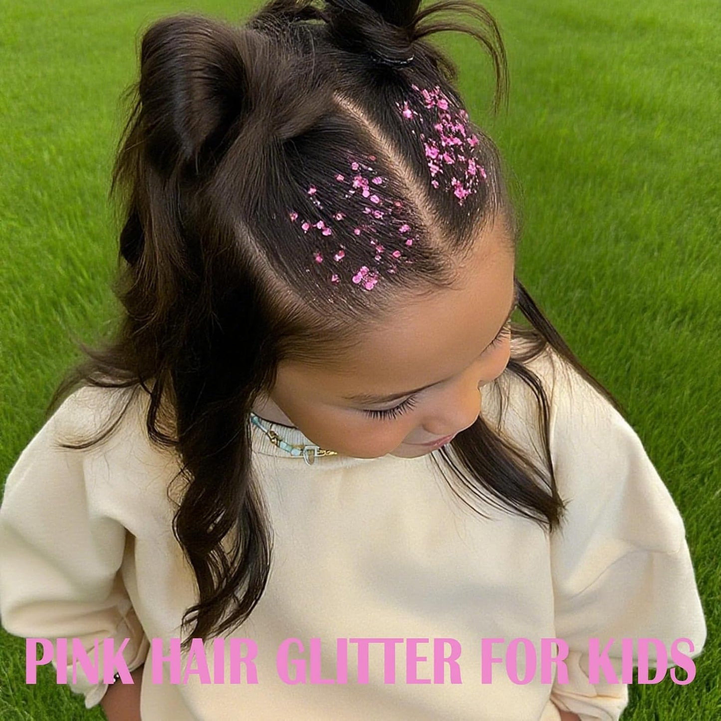 Pink Face Glitter Gel,10g/pc 4 Styles Body Glitter Mermaid Costume for Kids,Singer Concert Outfit for Women,Sparkling Hair Glitter Makeup Rave Festival Pink Out Accessories,40g/1.41 oz