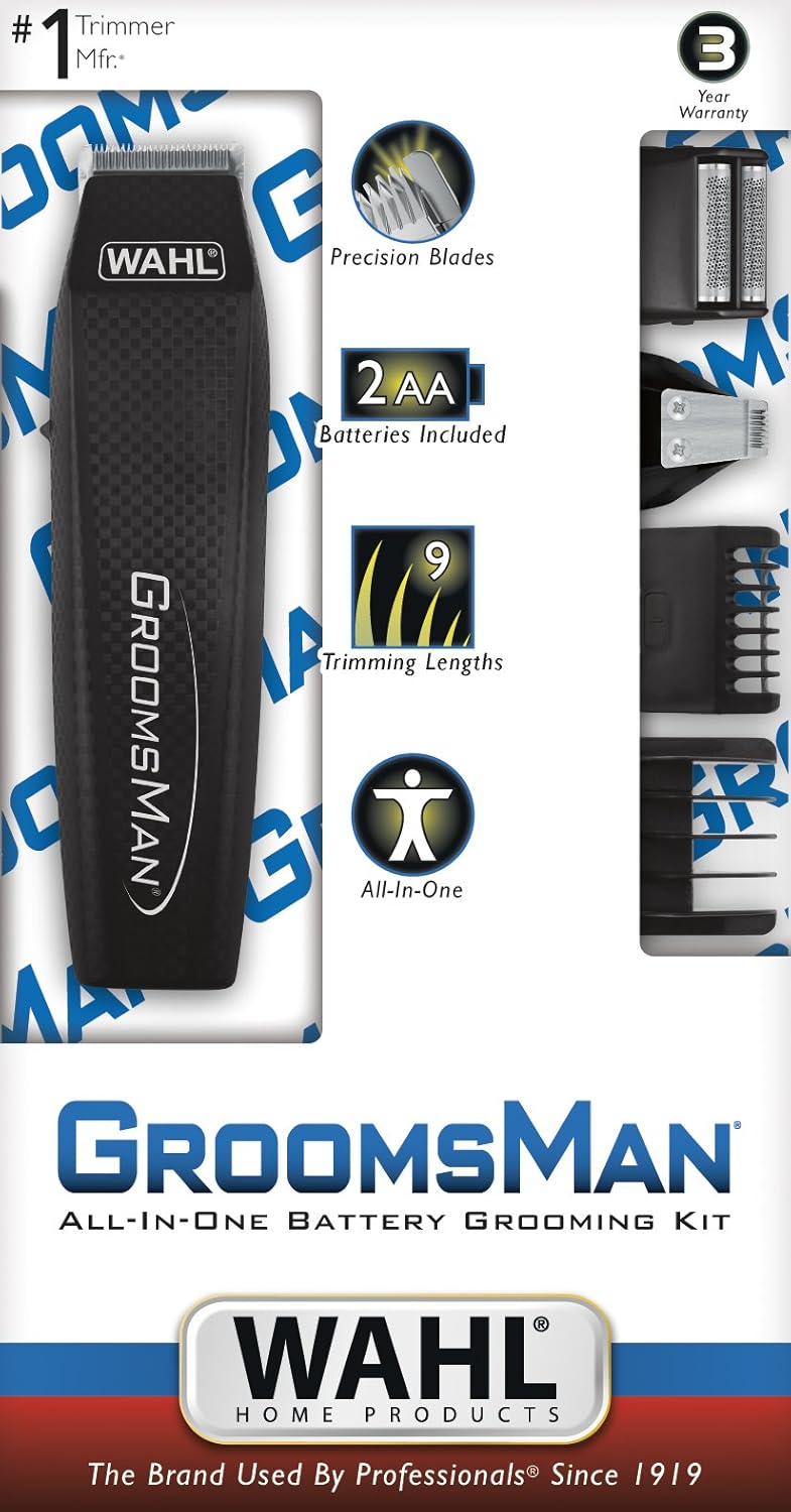 Wahl 5537-3001 Groomsman All In One Trimmer