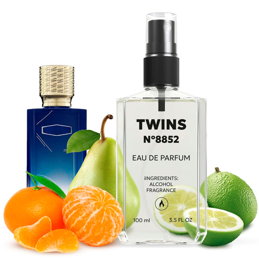 TWINS Impression of Blue Talisman | Unisex Perfume for Women and Men Eau de Parfum | No.8851 | 3.4 Fl Oz / 100 ml