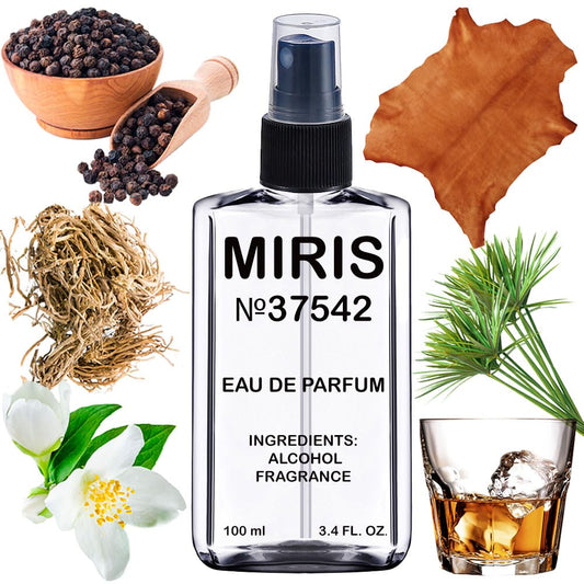 MIRIS No. 37542, Inspired by Dark Lord, Long-Lasting Eau de Parfum for Men, Spray 3.4 Fl Oz / 100 ml