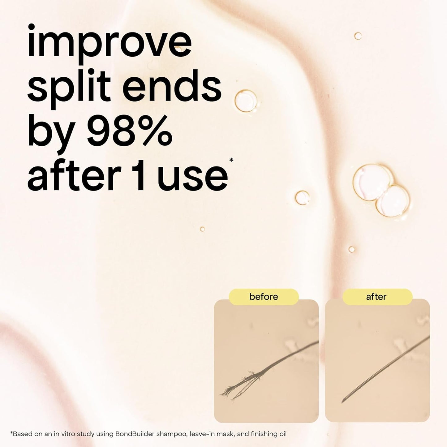 BONDIBOOST Rapid Repair Bond Builder Oil + Heat Protection [1.86 fl oz], Hair Oil for Damaged Hair, Strengthening & Nourishing Formula for Smoother + Healthier + Shinier Results