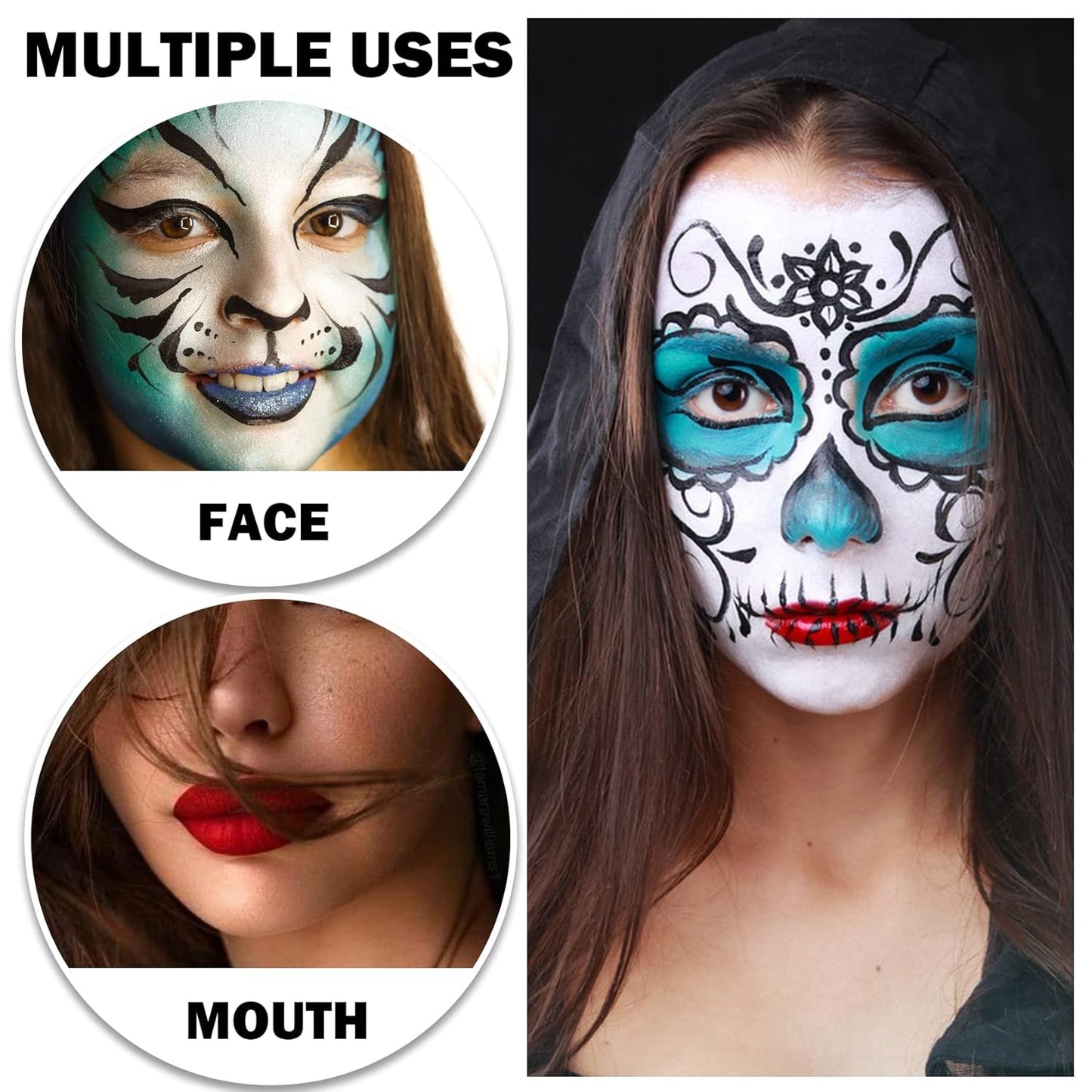 CAHIUYOA Red Eye Black Stick for Sports,Professional Eyeblack Sports Football Baseball Softball Red Eye Black Face Body Paint Stick Makeup