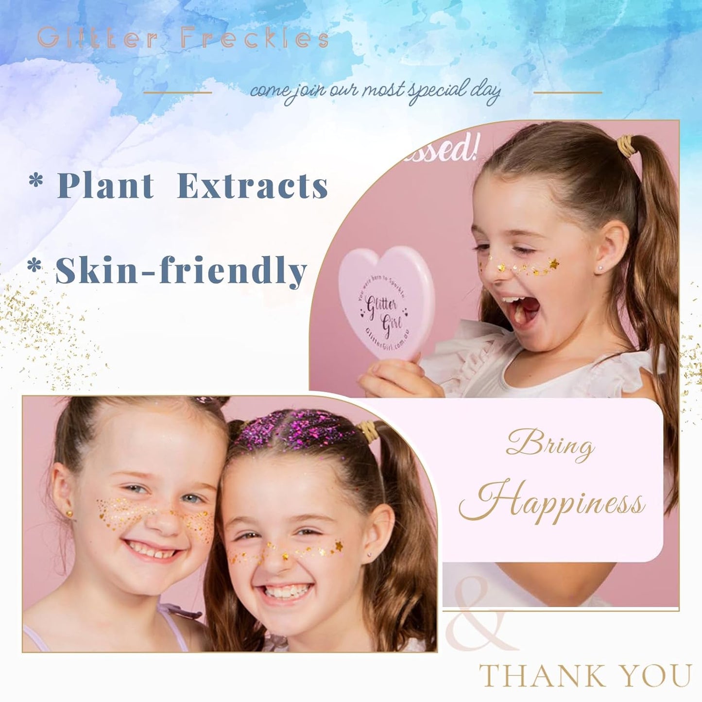 Glitter Freckles, 12 Pcs Sparkle Glitter Freckles Face Halloween Tattoos for Women Girls Temporary Face Tattoos Halloween Makeup Concert Festival Rave Accessories