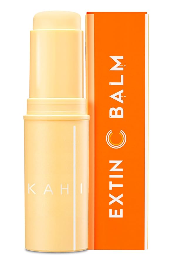 KAHI Extin C Balm - Vitamin C Infused Moisturizer Stick | Starter & Finishing Balm for Skin Brightening & Fine Lines (0.32 oz)