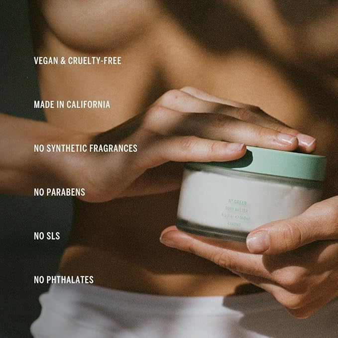 Corpus - Nº Green Body Butter + Katrafay Body Scrub BUNDLE | Vegan, Cruelty-Free, Non-Toxic, Made In The USA