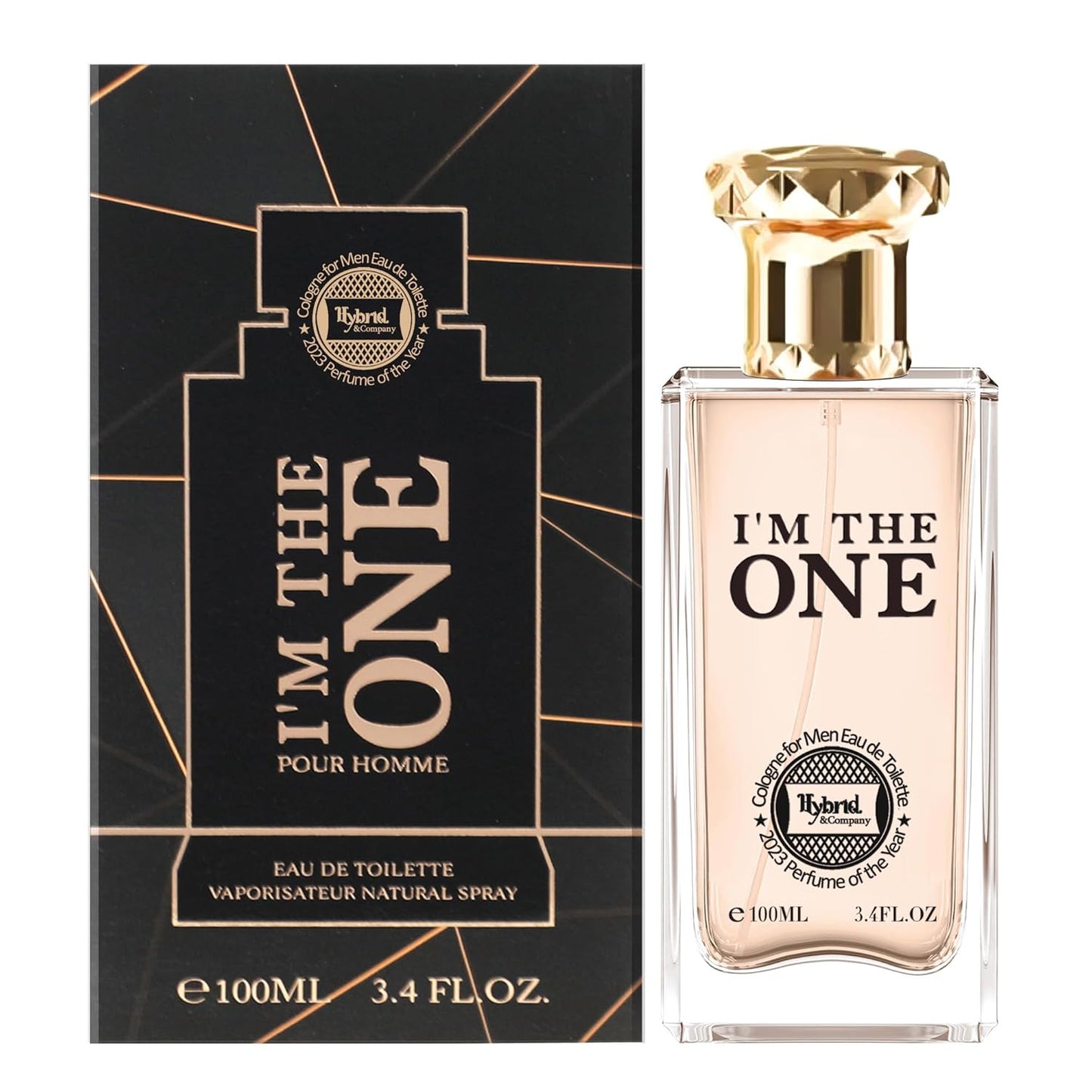 Hybrid & Company I'm The One Eau De Toilette Natural Spray Vaporisateur,3.4FL.OZ