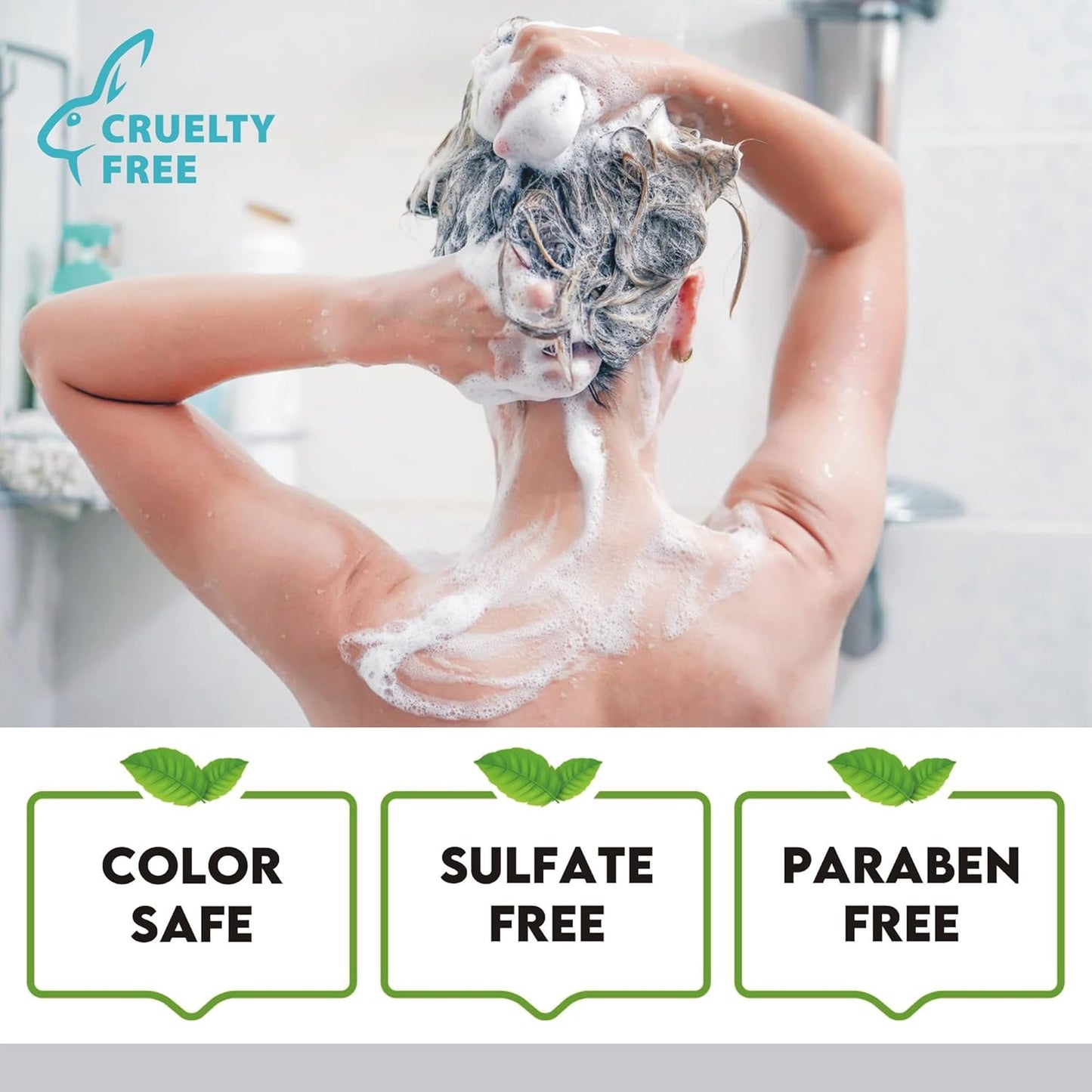 Castor Oil Shampoo - An Anti Hair Loss Shampoo Thickening formula For Hair Regrowth, Anti Thinning Sulfate Free For Men & Women Anti Dandruff Treatment 16 fl oz