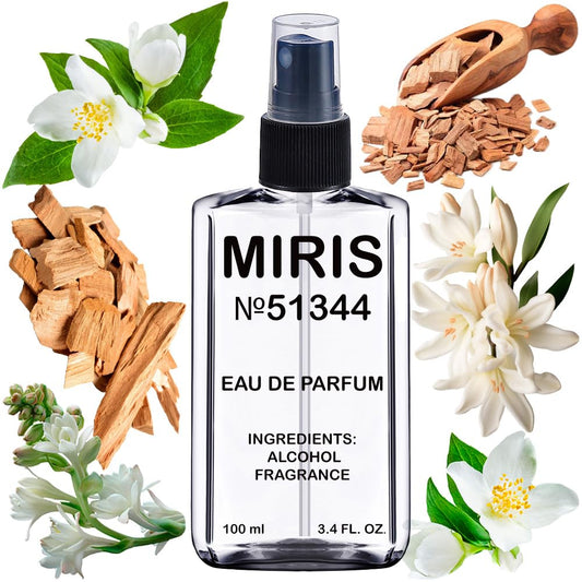 MIRIS No. 51344, Inspired by Gardens Of India 79, Long-Lasting Unisex Eau de Parfum for Women & Men, Spray 3.4 Fl Oz / 100 ml