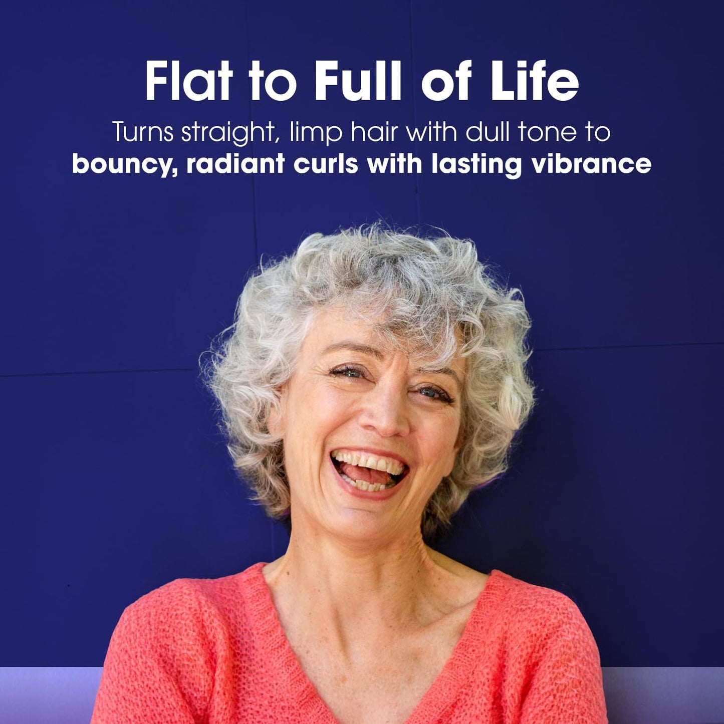 One 'n Only Shiny Silver Perm Kit - Self Heating Home Perms for Women with Argan Oil - Hair Treatment for Soft, Manageable Curls with Gray Hair (1 Box)