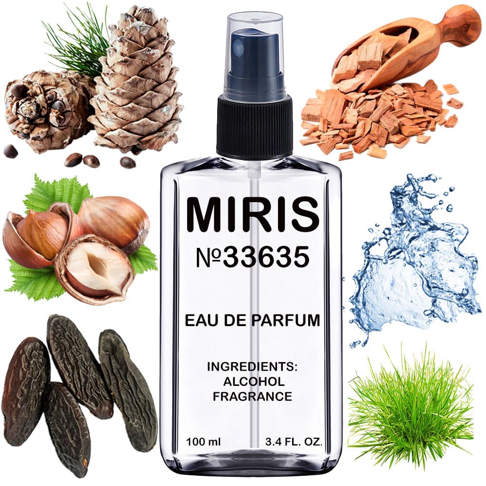 MIRIS No. 33635, Inspired by Aqua Ken Pour Homme, Long-Lasting Eau de Parfum for Men, Spray 3.4 Fl Oz / 100 ml