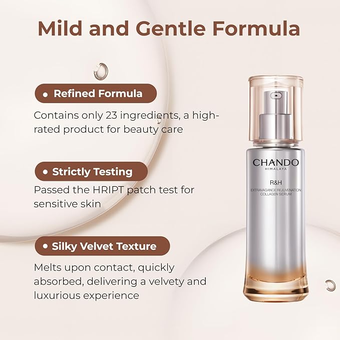 Extravagance Rejuvenation Collagen Serum (50ml/1.69oz) - Anti Aging Face Moisturizing Essence, Boosts Skin Elasticity and Reduces Fine Wrinkles