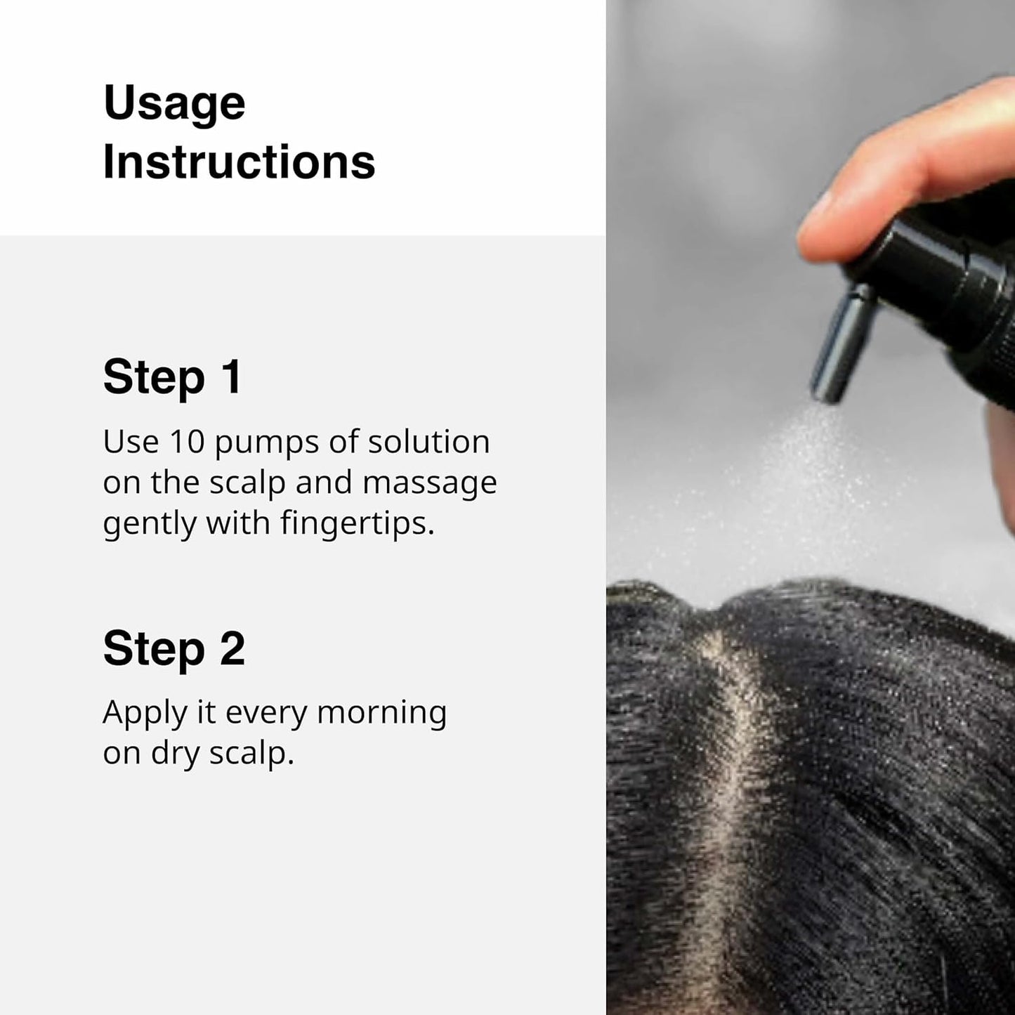 Cureskin Anti Grey Hair Serum | Gradually Reduces Gray Hair on Head & Beard Without Dye | Restores Natural Hair Colour with Peptide-52, Acetyl Tyrosine & Larix Extract | Peroxide & Ammonia Free