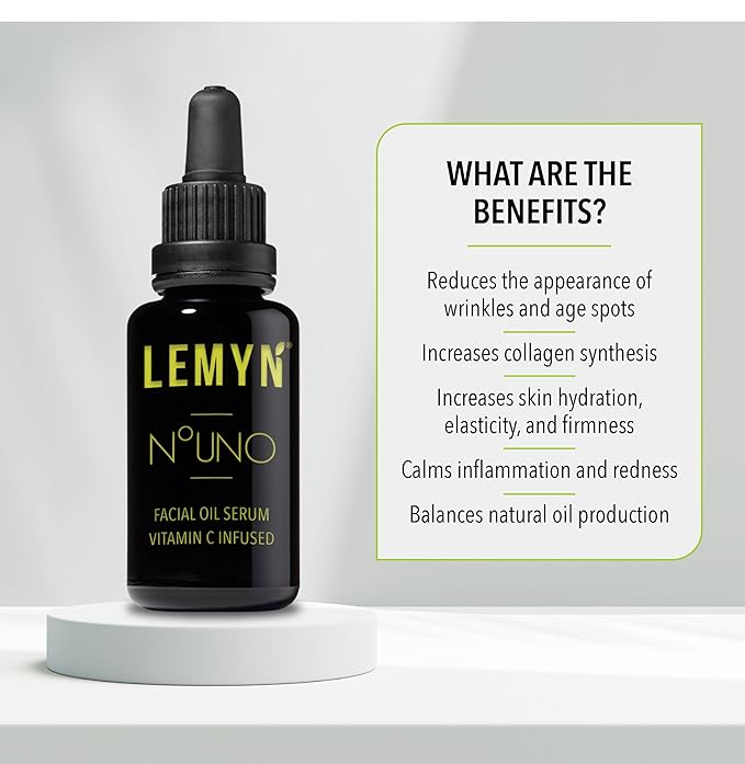 Hydrate & Glow Face Oil - Vitamin C & E Serum | Freshly Made & 100% Natural | Boosted Hydration & Enhanced Elasticity & Firmness - Handcrafted in Santa Barbara, CA