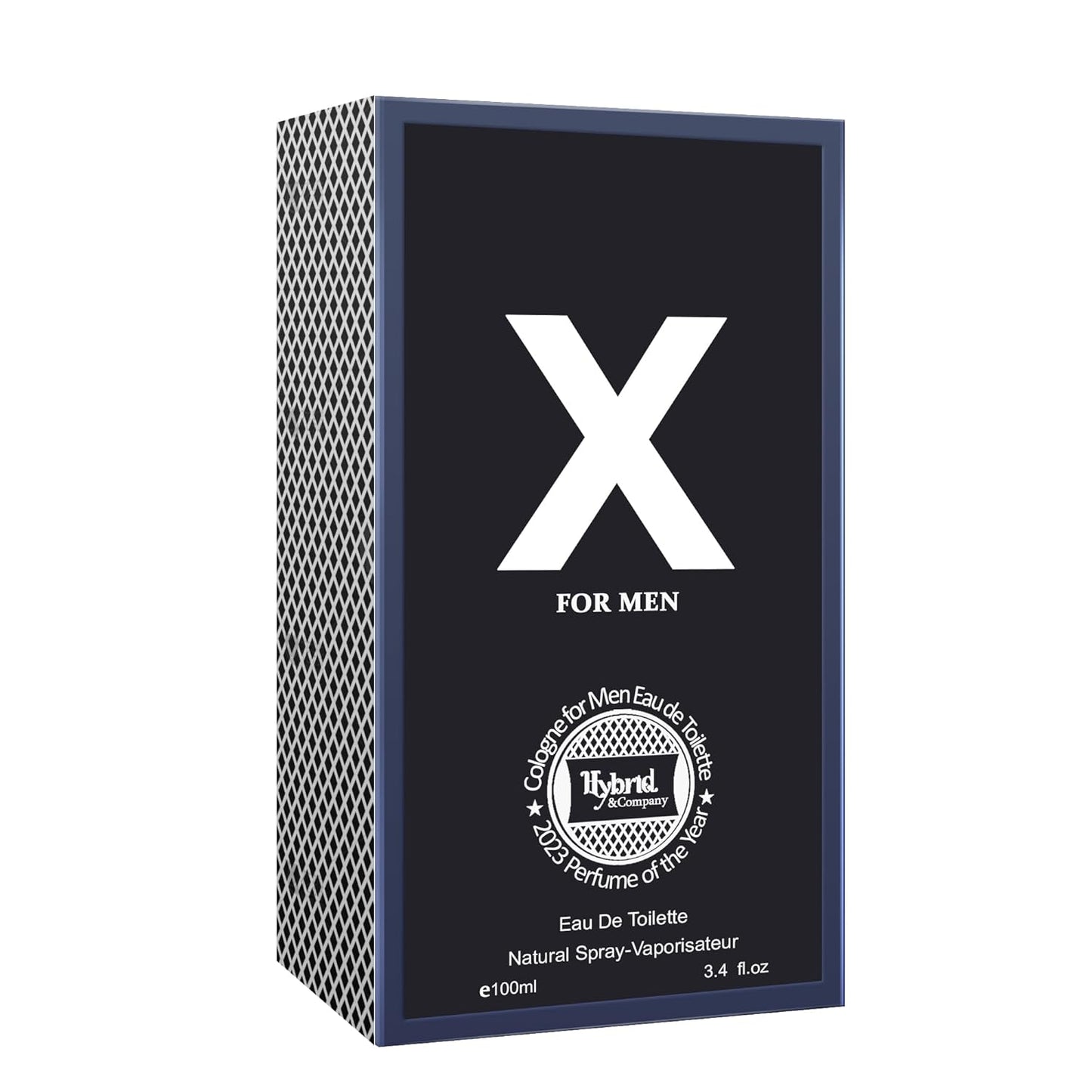 Hybrid & Company X For Men Bold Woody Mens Perfume Attractive Signature Scent Perfume,3.4 Fl Oz