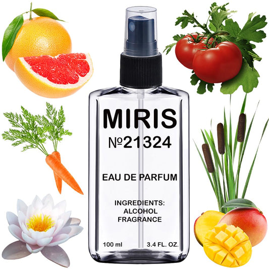 MIRIS No. 21324, Inspired by Un Jardin Sur Le Nil, Long-Lasting Unisex Eau de Parfum for Women & Men, Spray 3.4 Fl Oz / 100 ml
