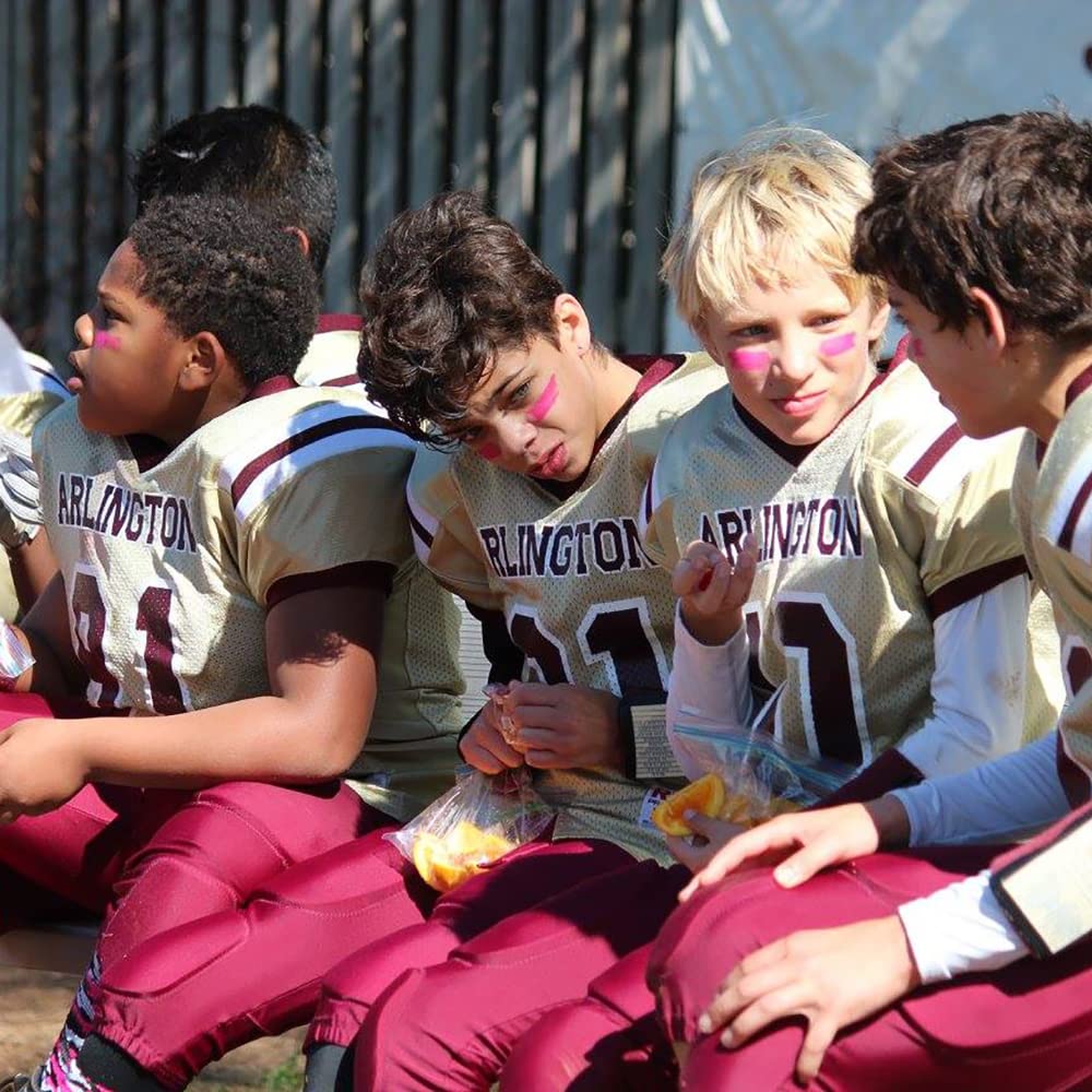 Mysense Pink Face Body Paint Stick, Eye Black Stick for Sports Football Baseball Softball, Pink Lipstick Facepaint for Halloween Costume SFX Cosplay Makeup