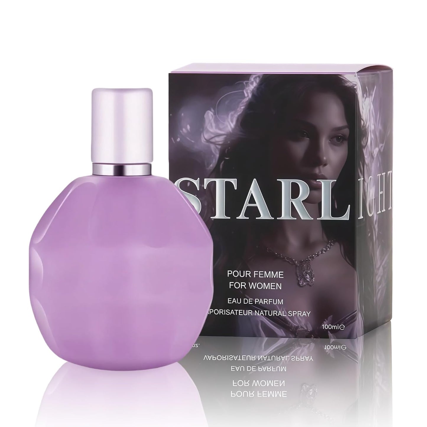 Starlight Eau de Parfum for Women - 100ml Floral & Fruity Perfume with Lavender, Coconut, Vanilla & Pear, Long-Lasting Feminine Fragrance