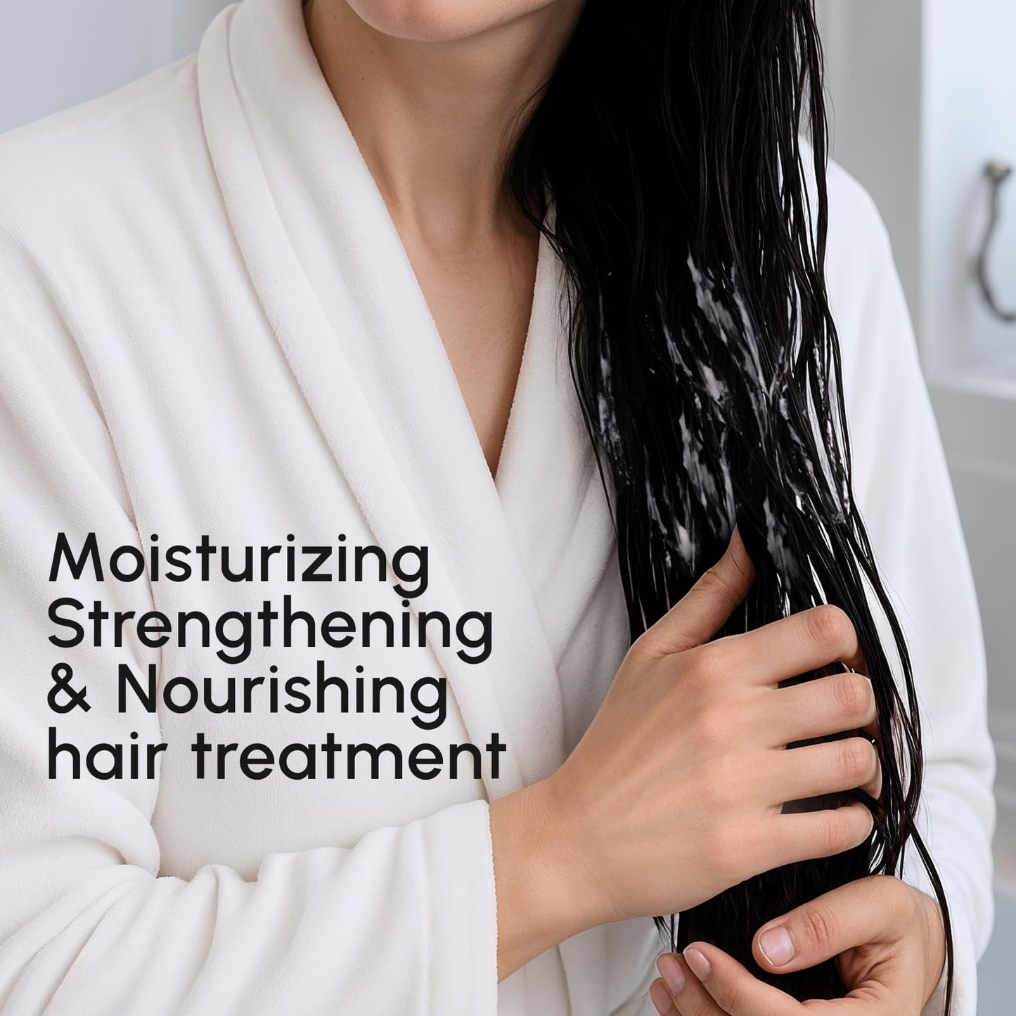 MAREE Leave In Conditioner for Dry Damaged Hair - Leave In Conditioner for Curly Hair - Care for Women & Men with Keratin & Argan Oil - Fine Spray Alternative Moisturizer - Acondicionador Para Cabello