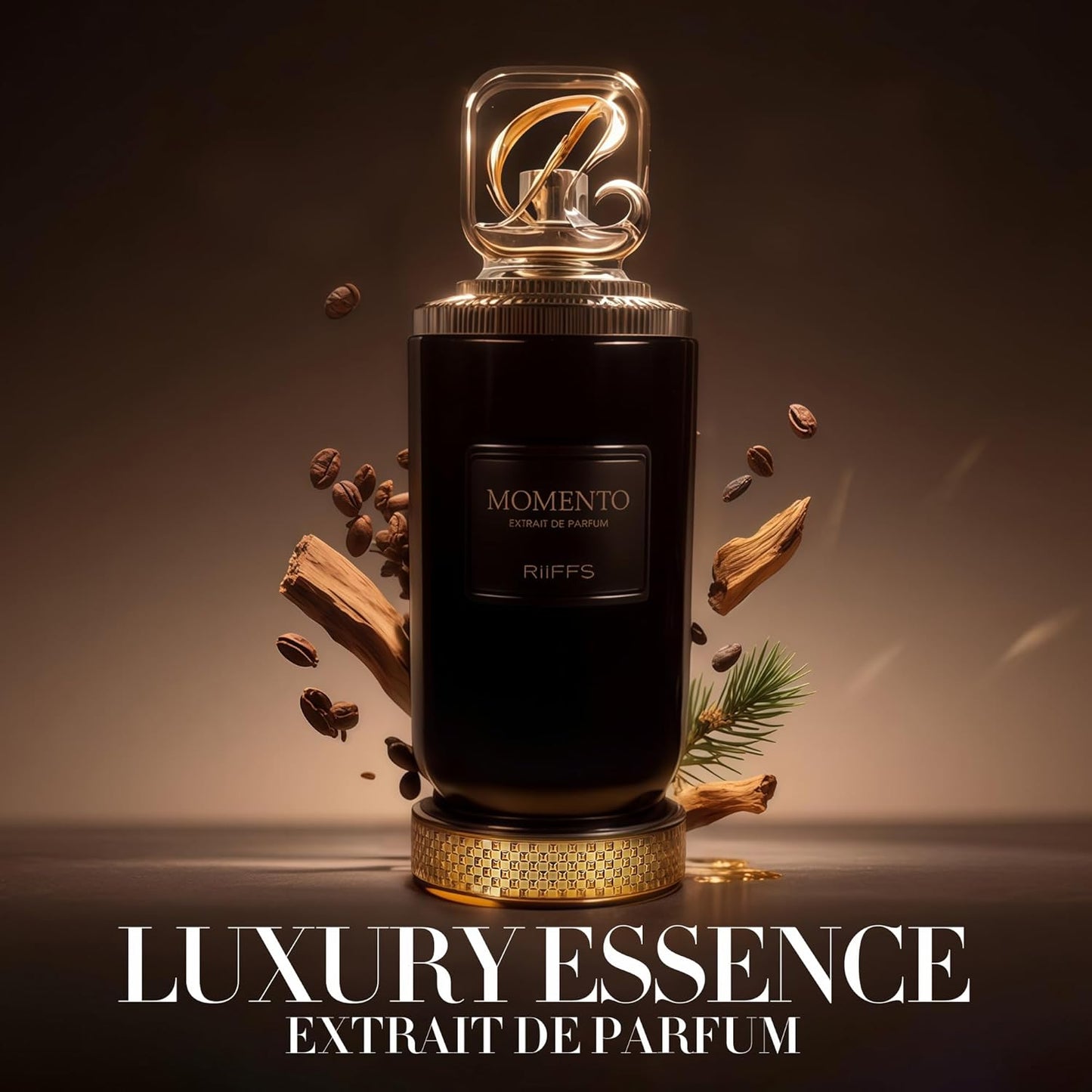 Momento Cologne for Men | Warm Spicy Amber Eau de Parfum | 100ml Long Lasting Perfume with Mandarin,Damask Rose,Oud,Amberwood | Rich Seductive Scent for Day and Night