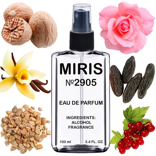 MIRIS No. 2905, Inspired by Tres La Nuit A la Folie, Long-Lasting Eau de Parfum for Women, Spray 3.4 Fl Oz / 100 ml