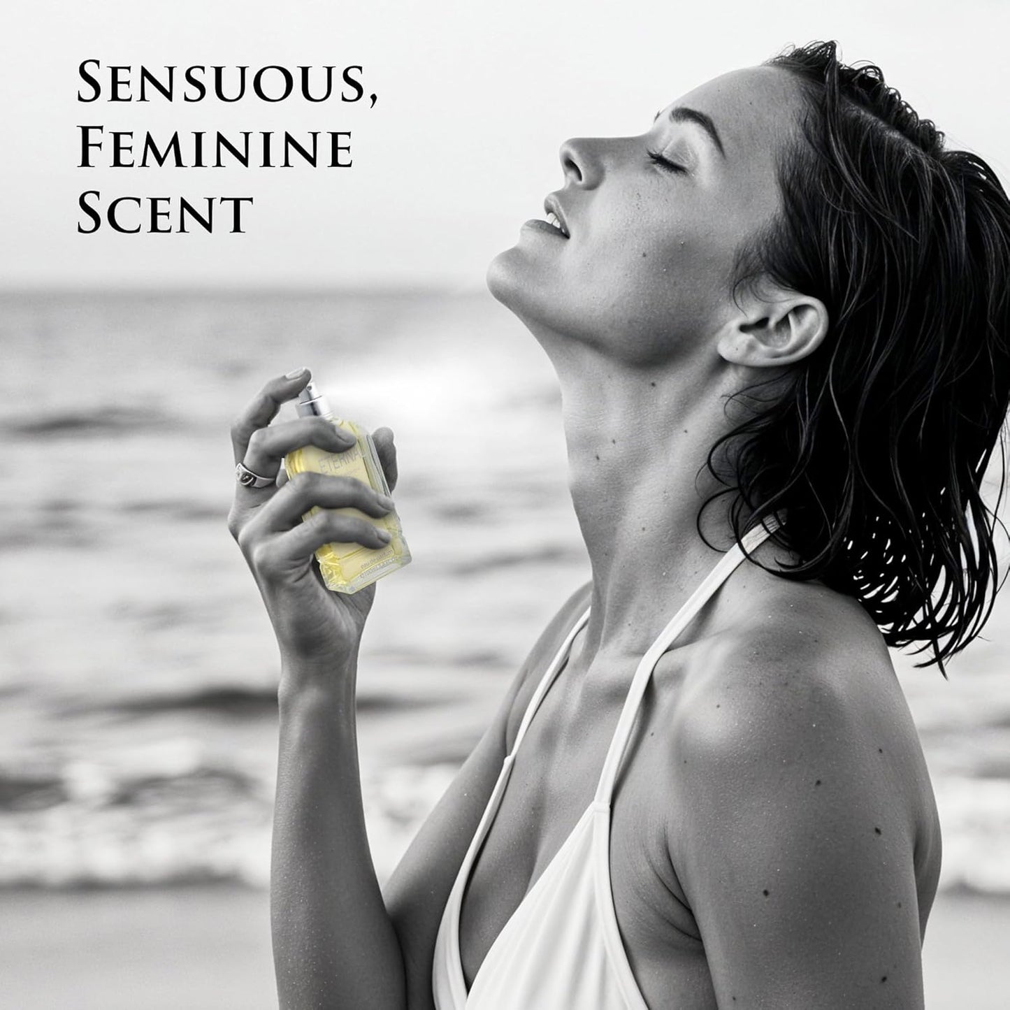 Eternal for Women - 3.4 Fluid Ounce Eau De Parfum Spray Refreshing Mix of Citrus Floral & Musk Fragrances Smell Fresh All Day Long Lovely Gift Occasions, Parfume for Women 100ml Bottle