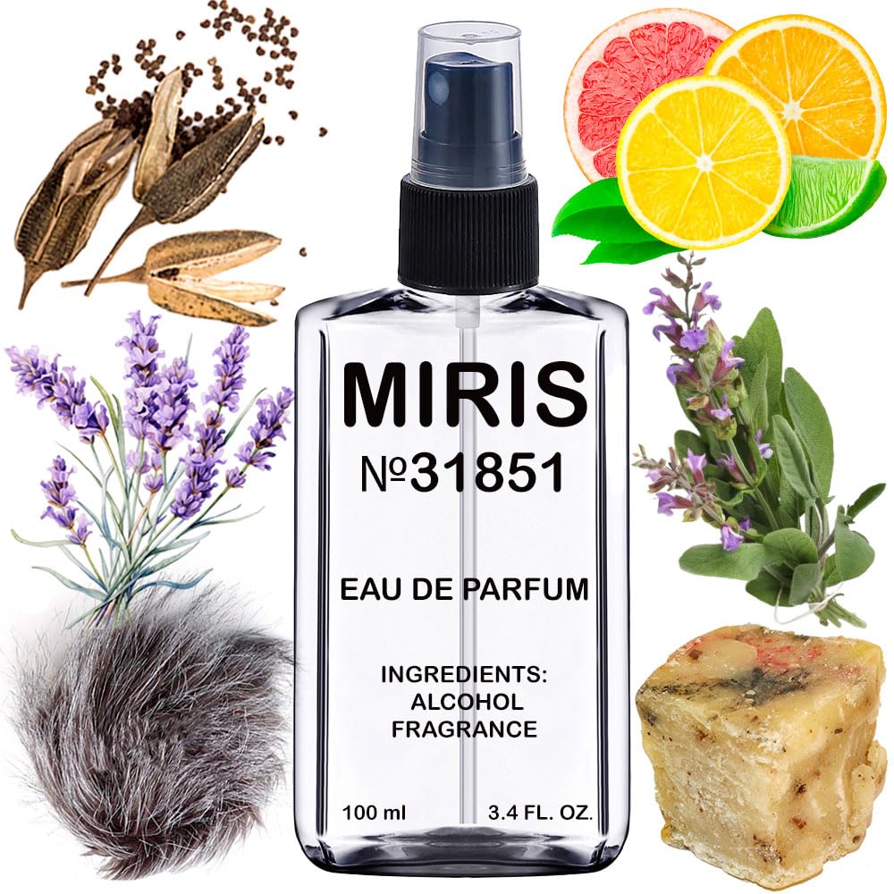 MIRIS No. 31851, Inspired by Obsessed, Long-Lasting Eau de Parfum for Women, Spray 3.4 Fl Oz / 100 ml