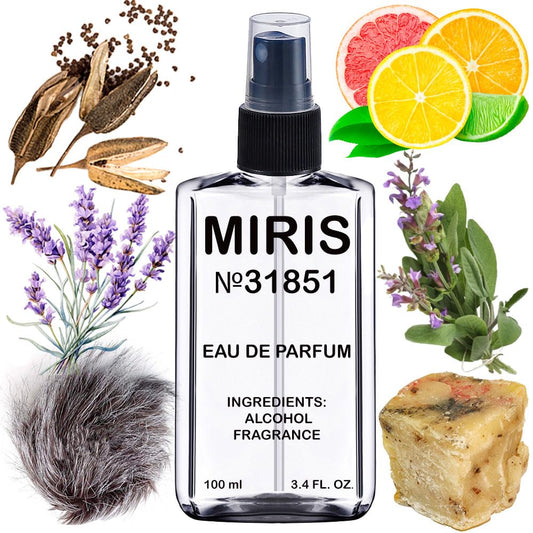 MIRIS No. 31851, Inspired by Obsessed, Long-Lasting Eau de Parfum for Women, Spray 3.4 Fl Oz / 100 ml