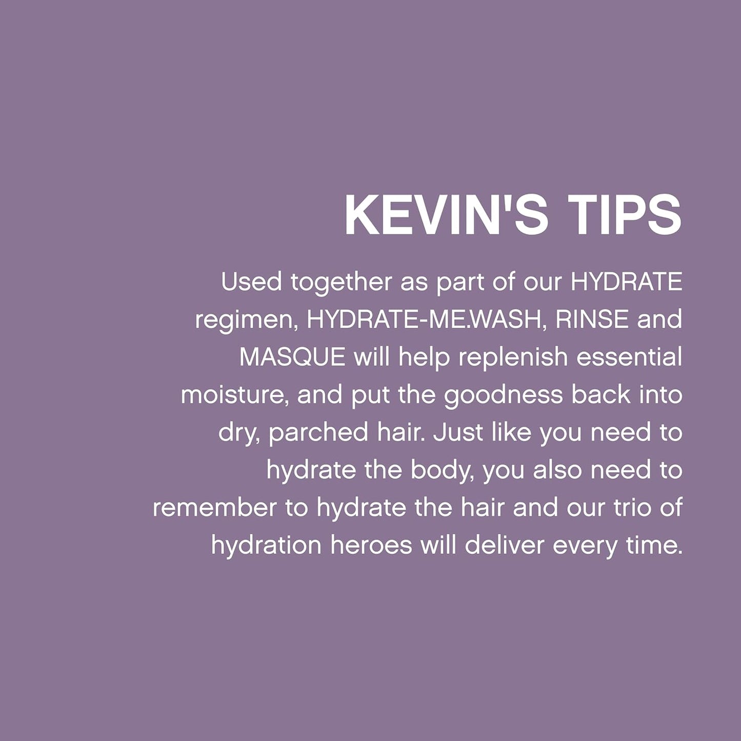 KEVIN.MURPHY HYDRATE-ME.RINSE - Moisturising Conditioner - For Normal & Dry Hair - Hair Repair - Colour Safe Conditioner - With Antioxidant Blend & Kakadu Plum - 1 L / 33.8 fl oz