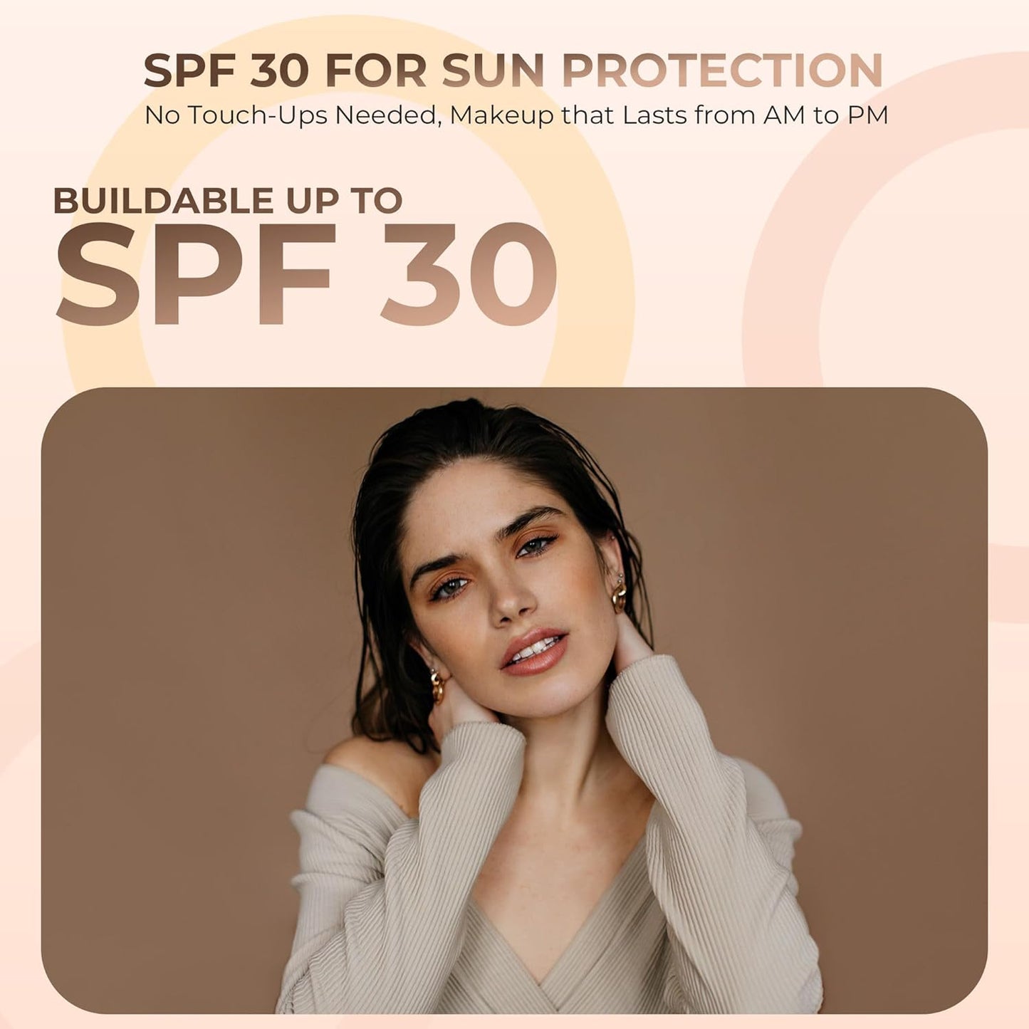 Fair Shade 1 Foundation (5g Sample Size Jar) Matte Mineral Makeup Loose Powder Foundation – Full Coverage, Natural Finish, Noncomedogenic, SPF 30